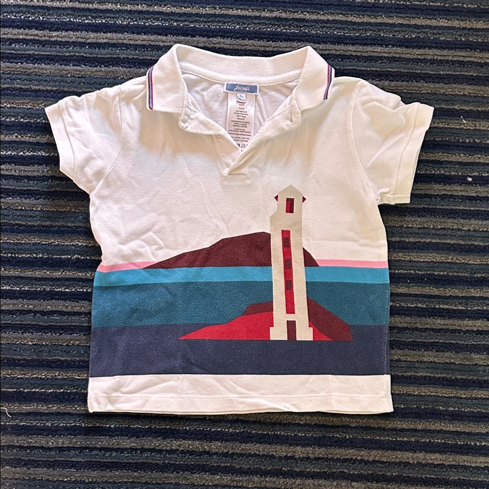 Jacadi kids polo top size 4T